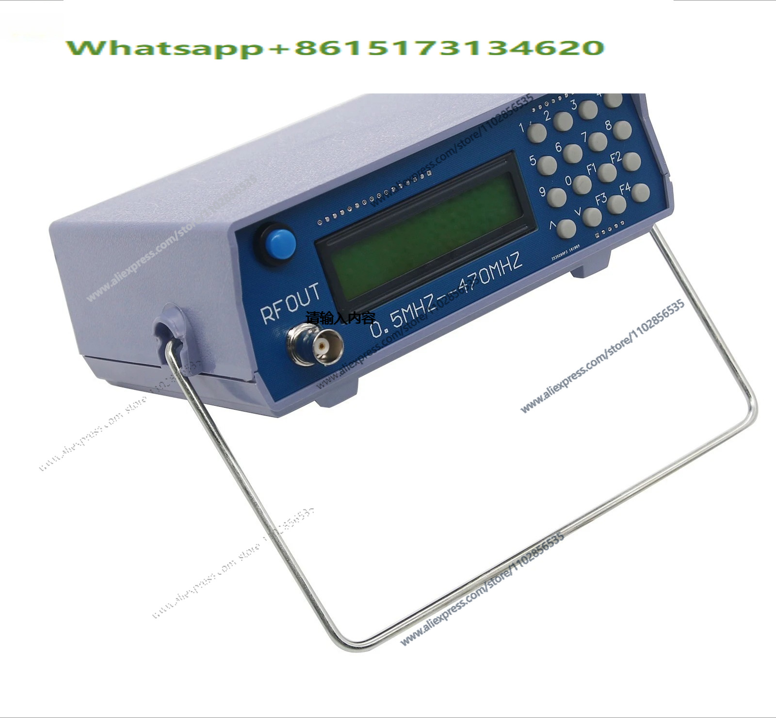 Rf Signal Generator 0.5Mhz To 470Mhz - 0.5Mhz-470Mhz RF Sinyal Jeneratörü Ölçüm Cihazı,