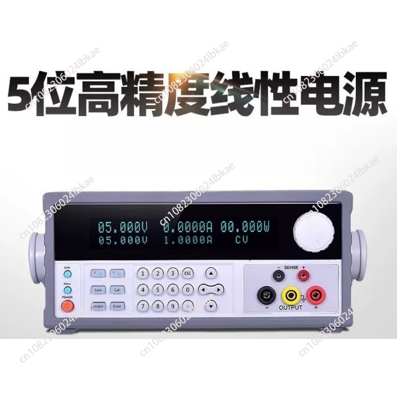 Programmable Linear Dc Power Supply 30V 10A - 5 haneli yüksek hassasiyetli programlanabilir dc
