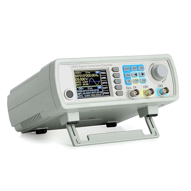 Dual Channel Arbitrary Waveform Function Generator 60Mhz - Çift Kanallı DDS Sinyal Üretici Sayacı
