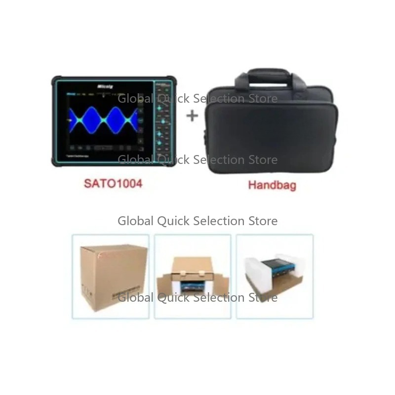 Handheld Tablet Oscilloscope Touchscreen 100Mhz - SATO1004 Micsig Otomotiv Tablet Osiloskop 8