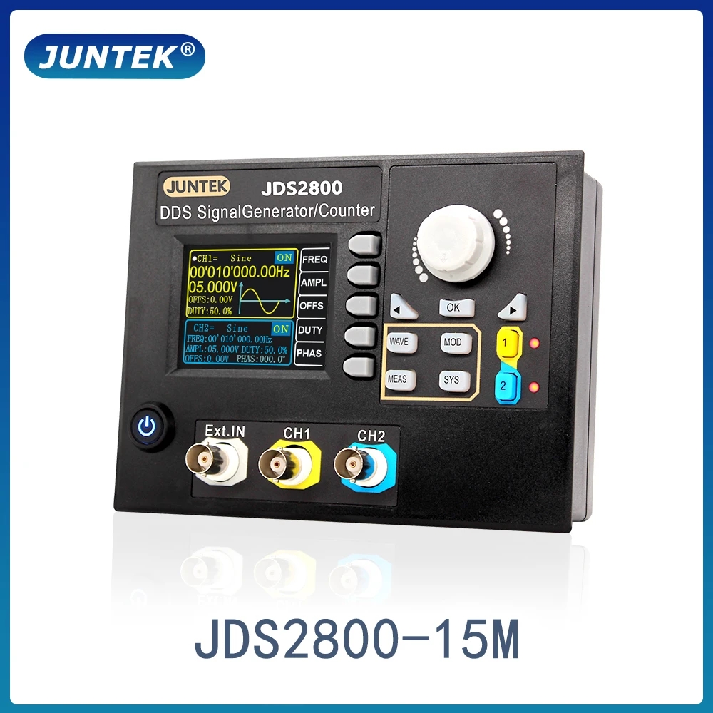 Dual Channel Arbitrary Waveform Function Generator 60Mhz - JDS2800-15M 60MHz DDS Fonksiyon Sinyal Jeneratörü