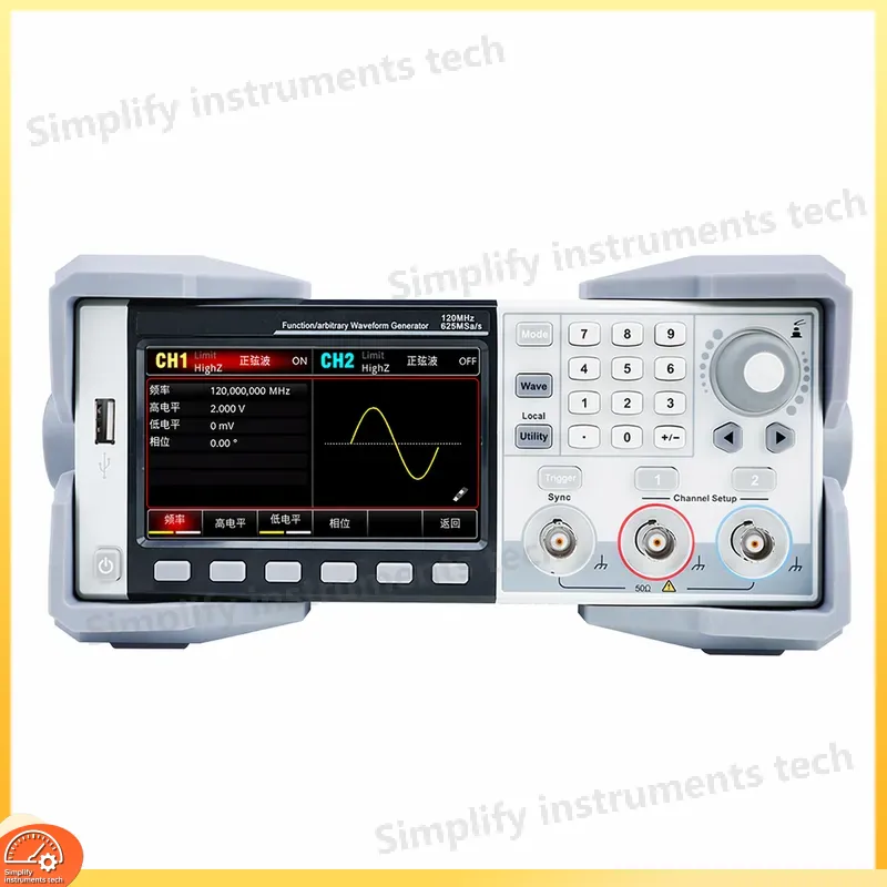 Dual Channel Arbitrary Waveform Function Generator 60Mhz - Yüksek Hassasiyetli Keyfi Dalga Formu Üreticisi