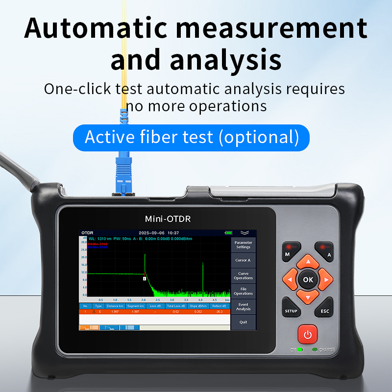 KP800 Optik Zaman Alanı Reflek - Optical Time Domain Reflectometer Otdr 1310 1550Nm incelemesi ve fiyatı