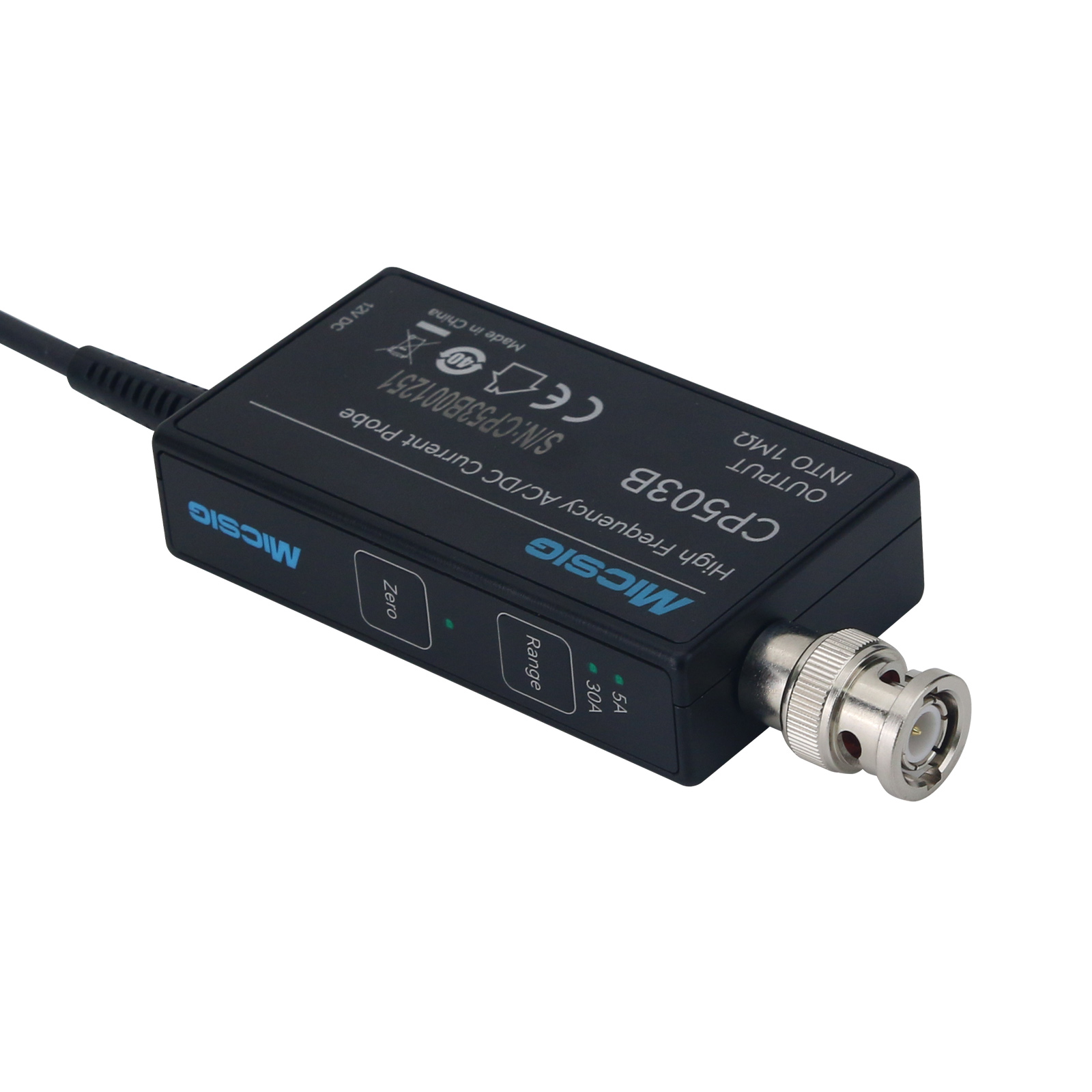 GOOD Micsig CP503B 50MHz 5A/30 - Current Probe Ac Dc 50Mhz Oscilloscope incelemesi ve fiyatı
