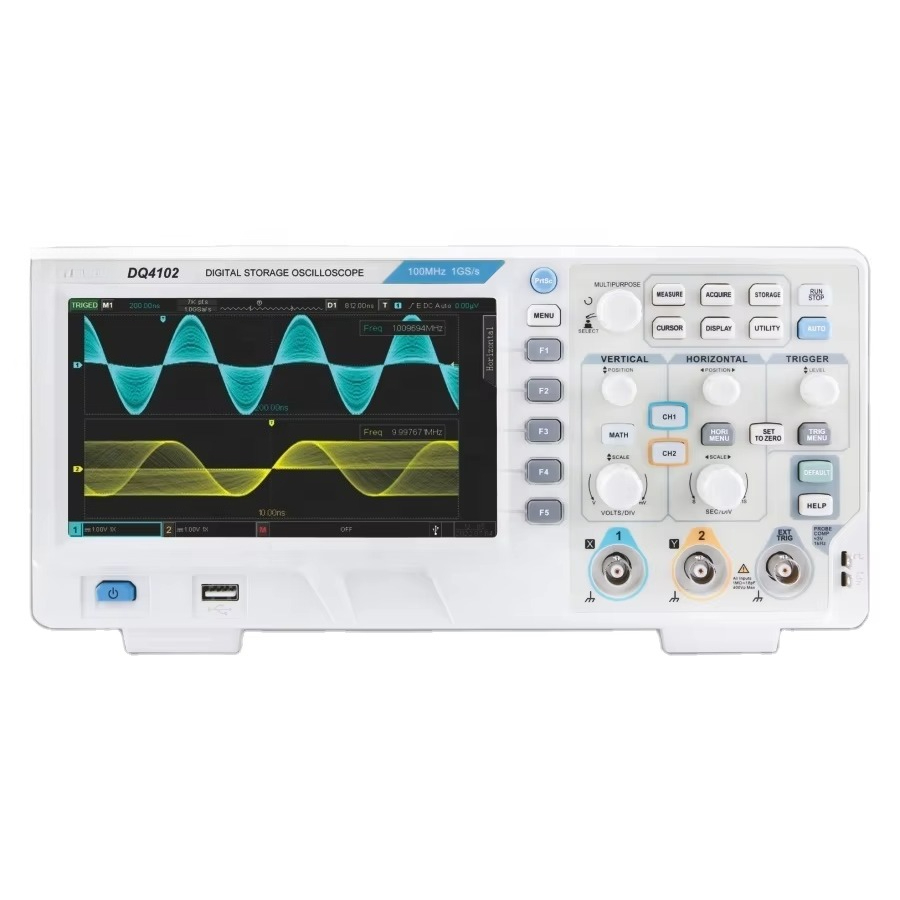 DQ9104 DQ9204 DİJİTAL DEPOLAMA - Digital Storage Oscilloscope 4 Channel 100Mhz incelemesi ve fiyatı