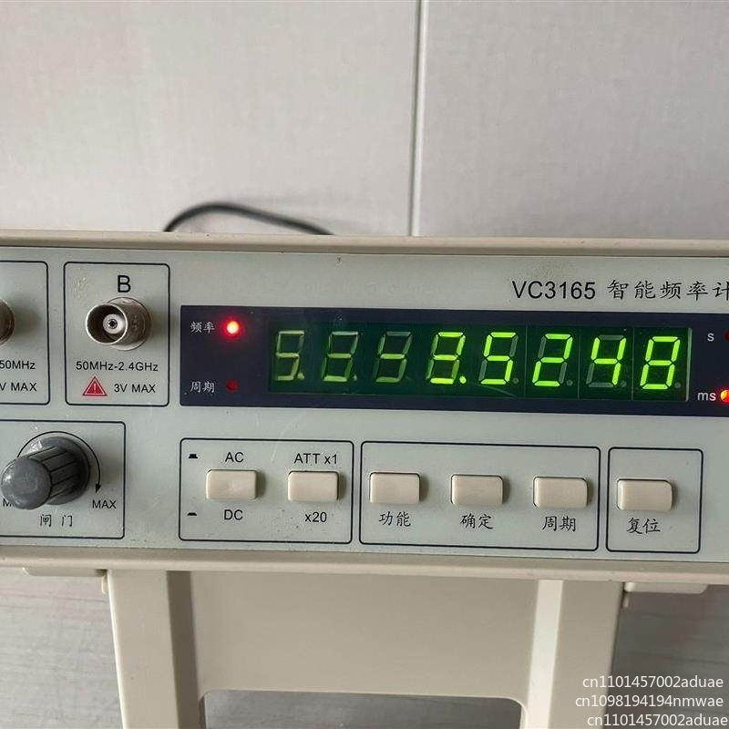 VC3165 Yüksek Çözünürlüklü Say - Benchtop Frequency Counter Meter 2.4Ghz incelemesi ve fiyatı