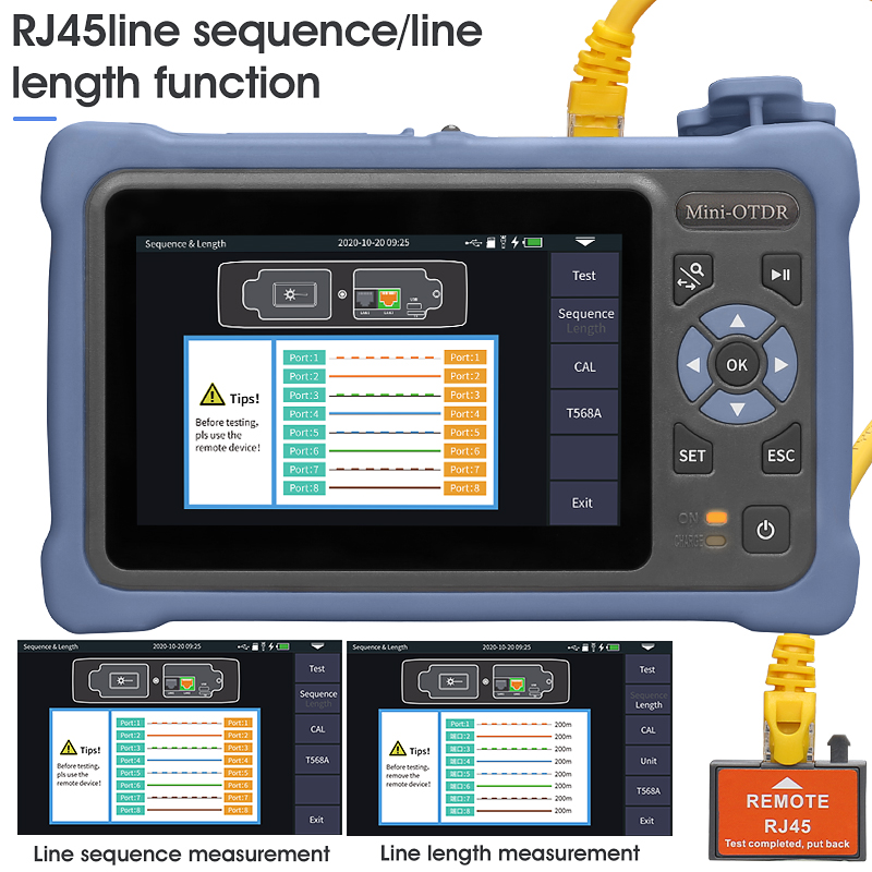 MINI OTDR 1310/1550nm 26/24dB  - Optical Time Domain Reflectometer Otdr 1310 1550Nm incelemesi ve fiyatı