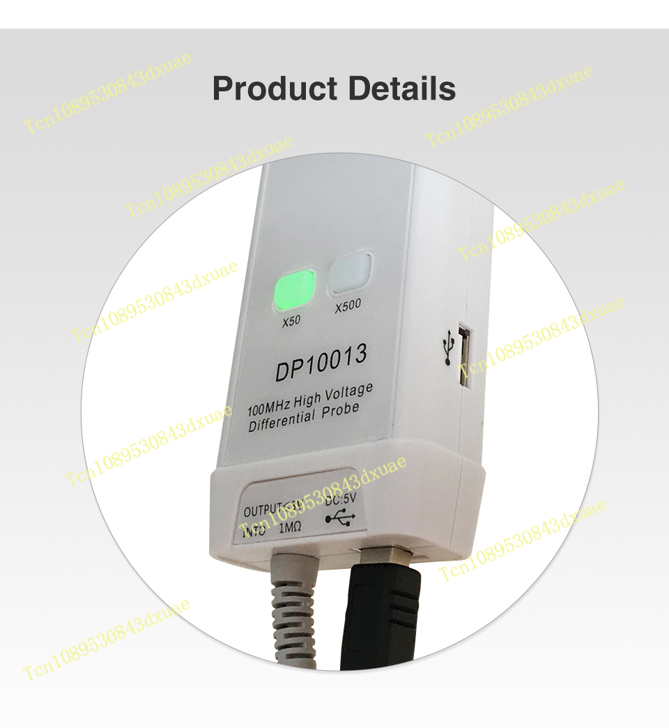 2025Micsig Osiloskop 1300V 100 - High Voltage Differential Probe 100Mhz 1300V incelemesi ve fiyatı