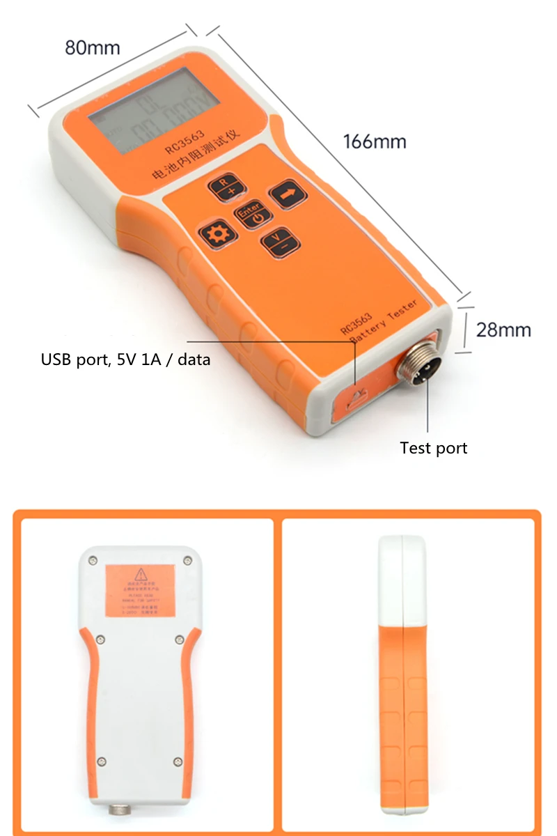 RC3563 Pil Dahili Direnç Test  - Battery Internal Resistance Tester Four Wire incelemesi ve fiyatı