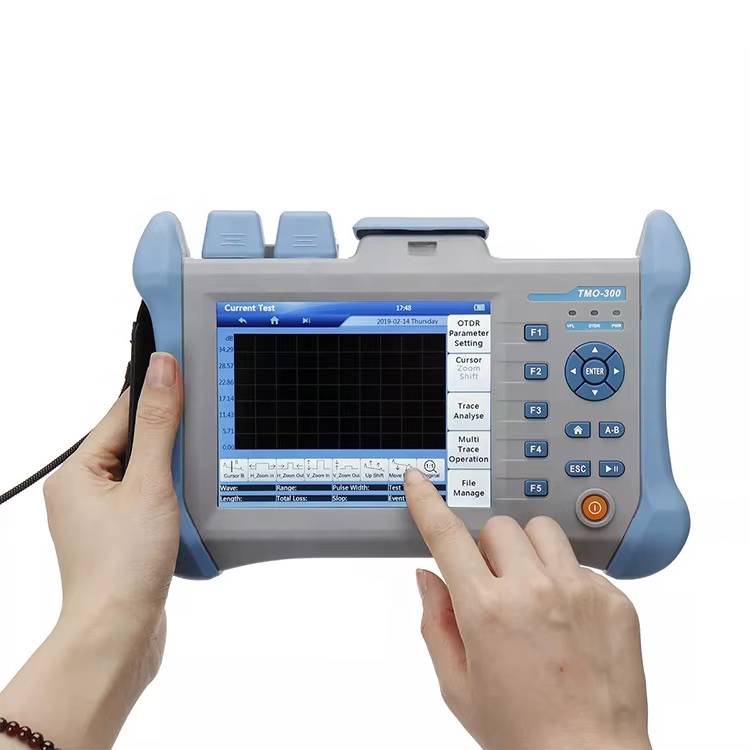 El Tipi 120KM 1310/1550nm OTDR - Optical Time Domain Reflectometer Otdr 1310 1550Nm incelemesi ve fiyatı