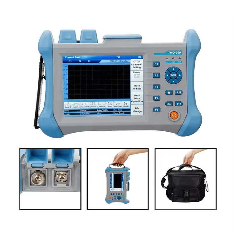 El Tipi 120KM 1310/1550nm OTDR - Optical Time Domain Reflectometer Otdr 1310 1550Nm incelemesi ve fiyatı
