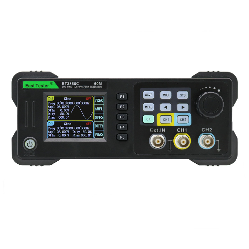 East Tester ET3320C ET3340C ET - Dual Channel Arbitrary Waveform Function Generator 60Mhz incelemesi ve fiyatı