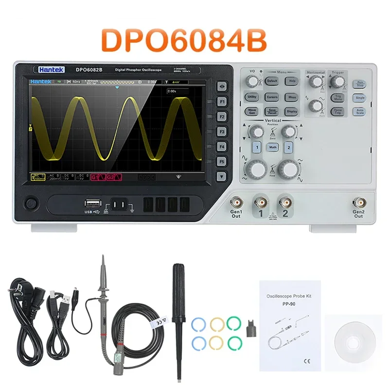 4 Kanallı Dijital Depolama Osi - Digital Storage Oscilloscope 4 Channel 100Mhz incelemesi ve fiyatı