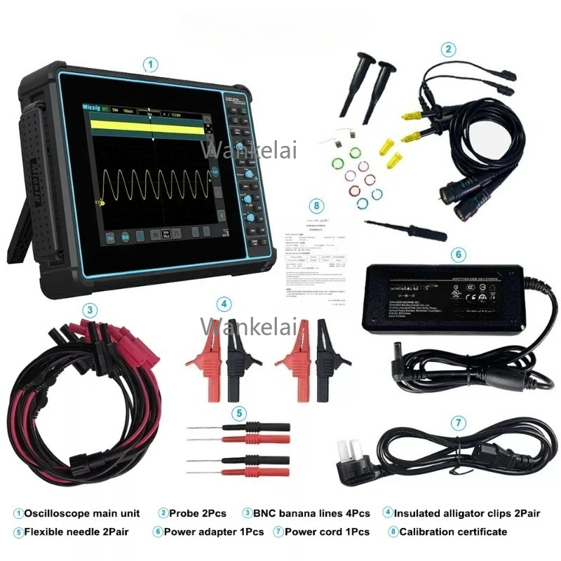 Micsig Otomotiv Tablet Osilosk - Handheld Tablet Oscilloscope Touchscreen 100Mhz incelemesi ve fiyatı