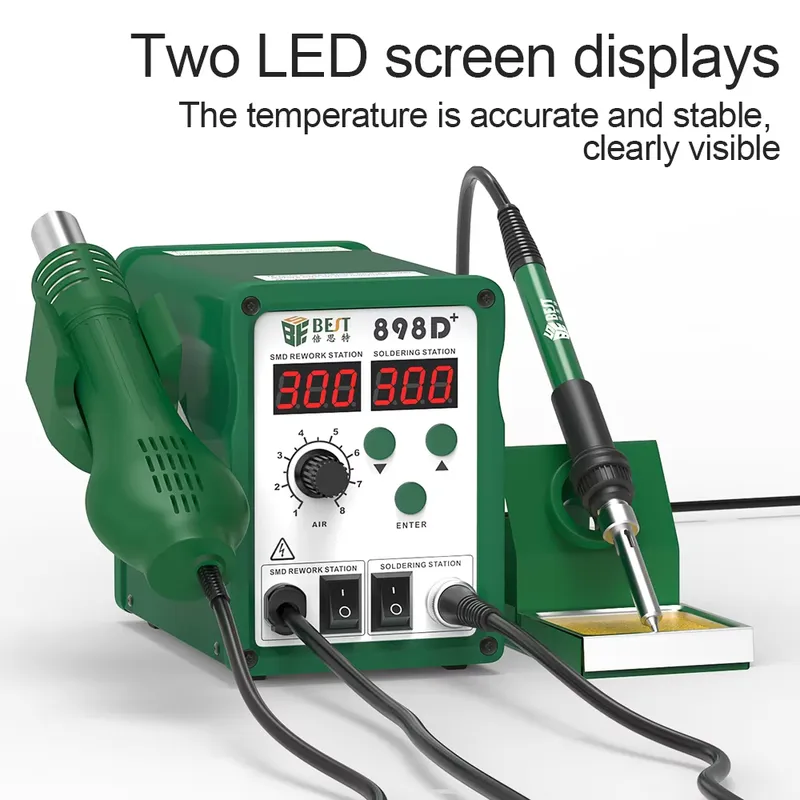 BST-898d+ Dijital Lehimleme İs - Smd Rework Station Hot Air Soldering 2 In 1 incelemesi ve fiyatı